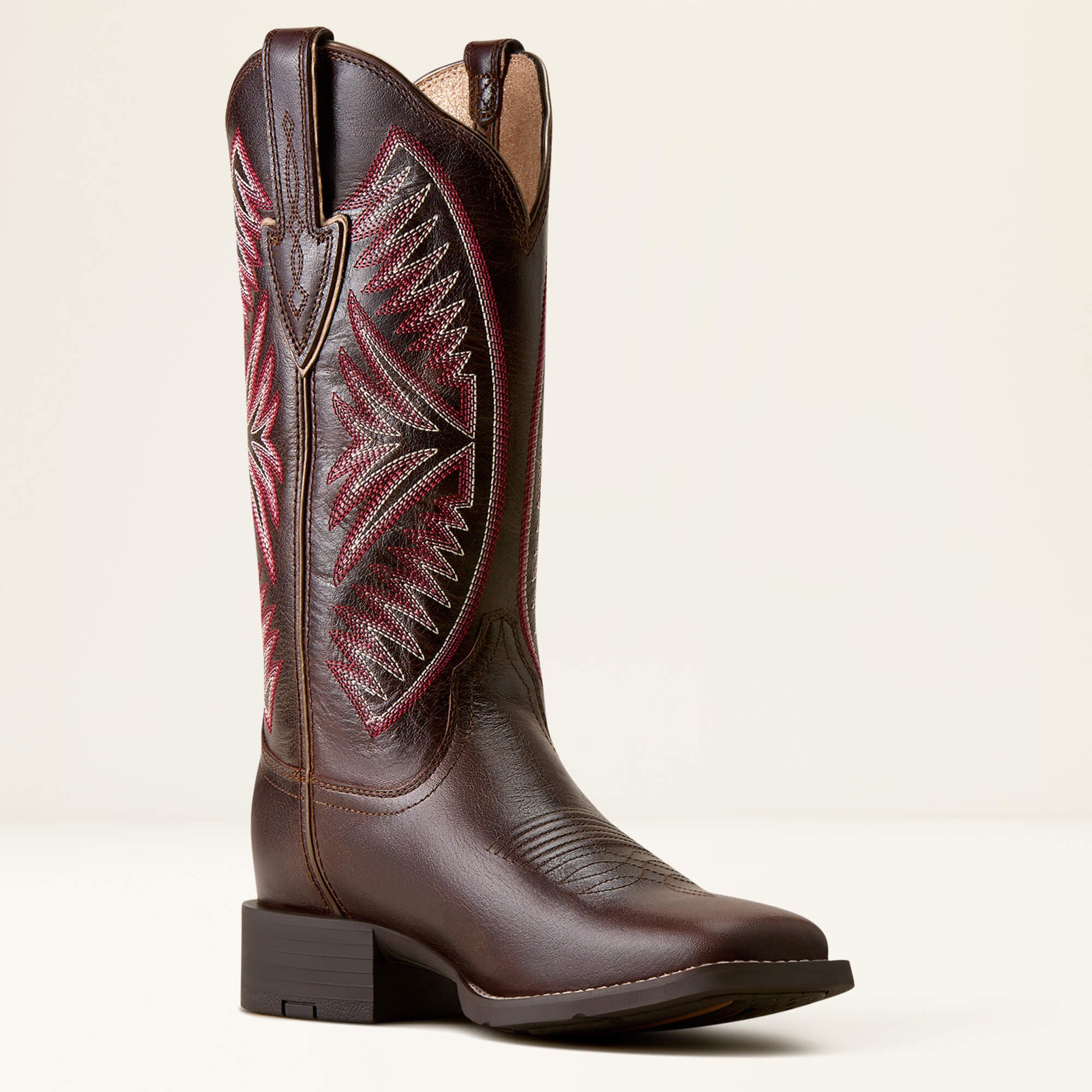 Round Up Ruidoso Wide Square Toe Western Boot