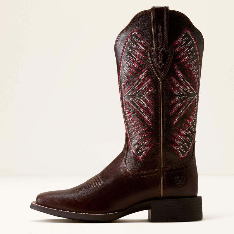 Round Up Ruidoso Wide Square Toe Western Boot