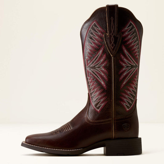 Round Up Ruidoso Wide Square Toe Western Boot