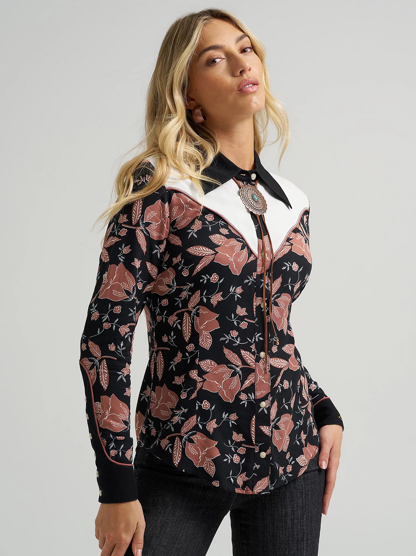 Wrangler x Lainey Wilson Floral Western Shirt