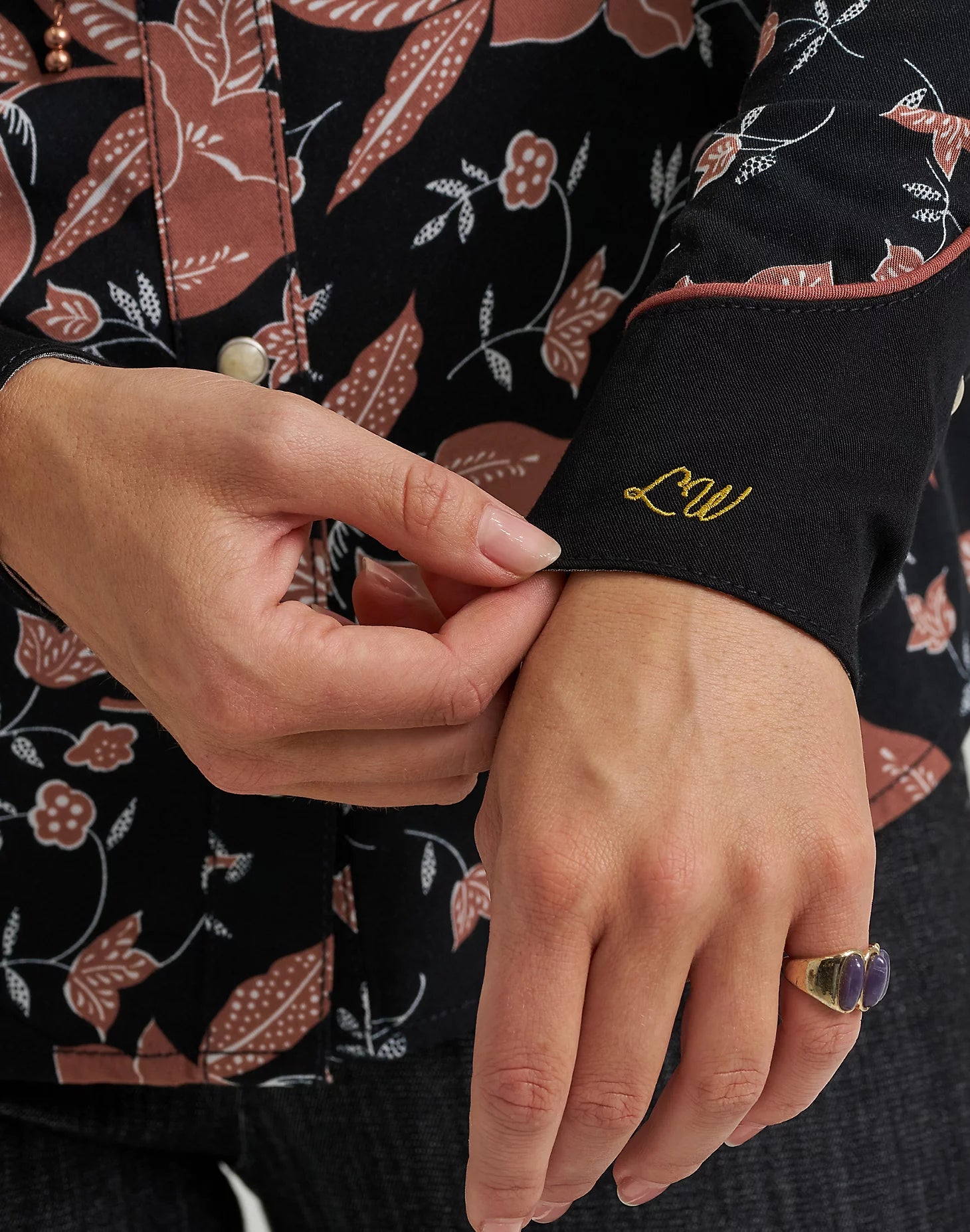 Wrangler x Lainey Wilson Floral Western Shirt