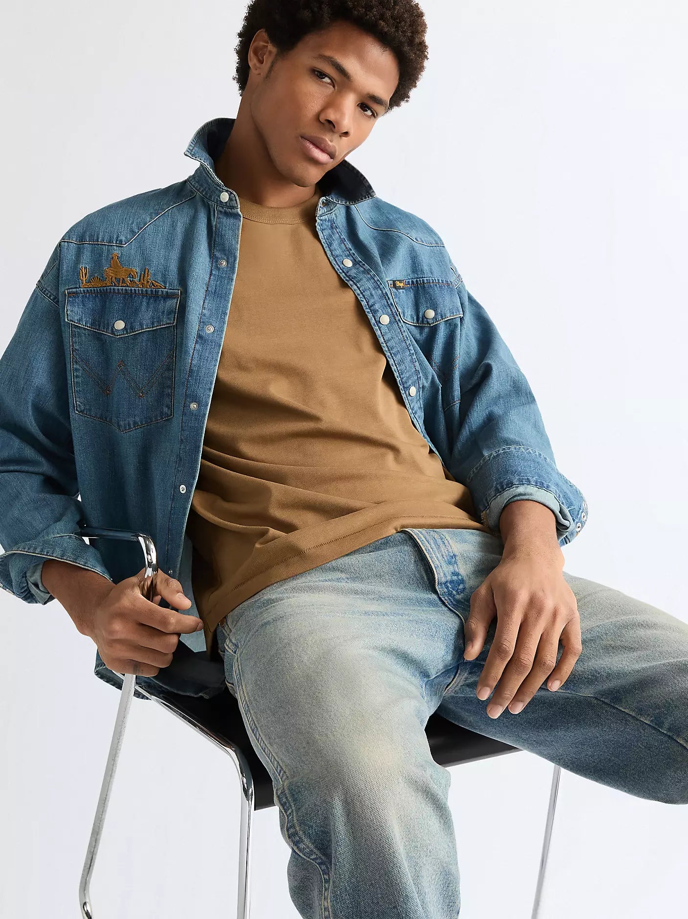 Oversized Western Shirt