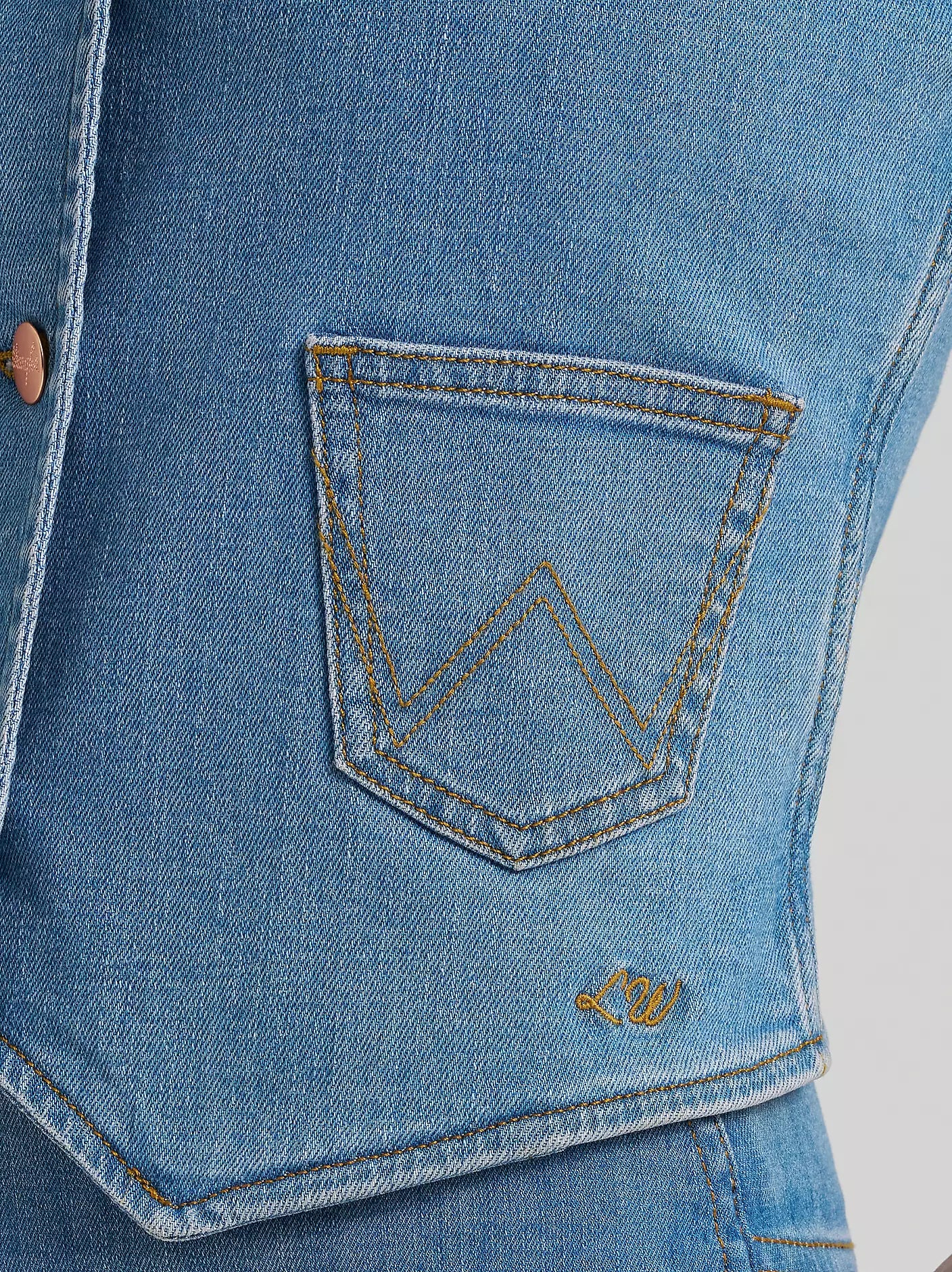 Lainey Wilson x Wrangler Embroidered Vest