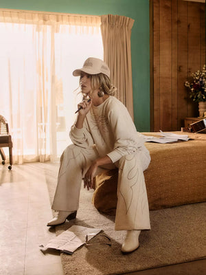 Lainey Wilson x Wrangler Cowboy Sweatshirt