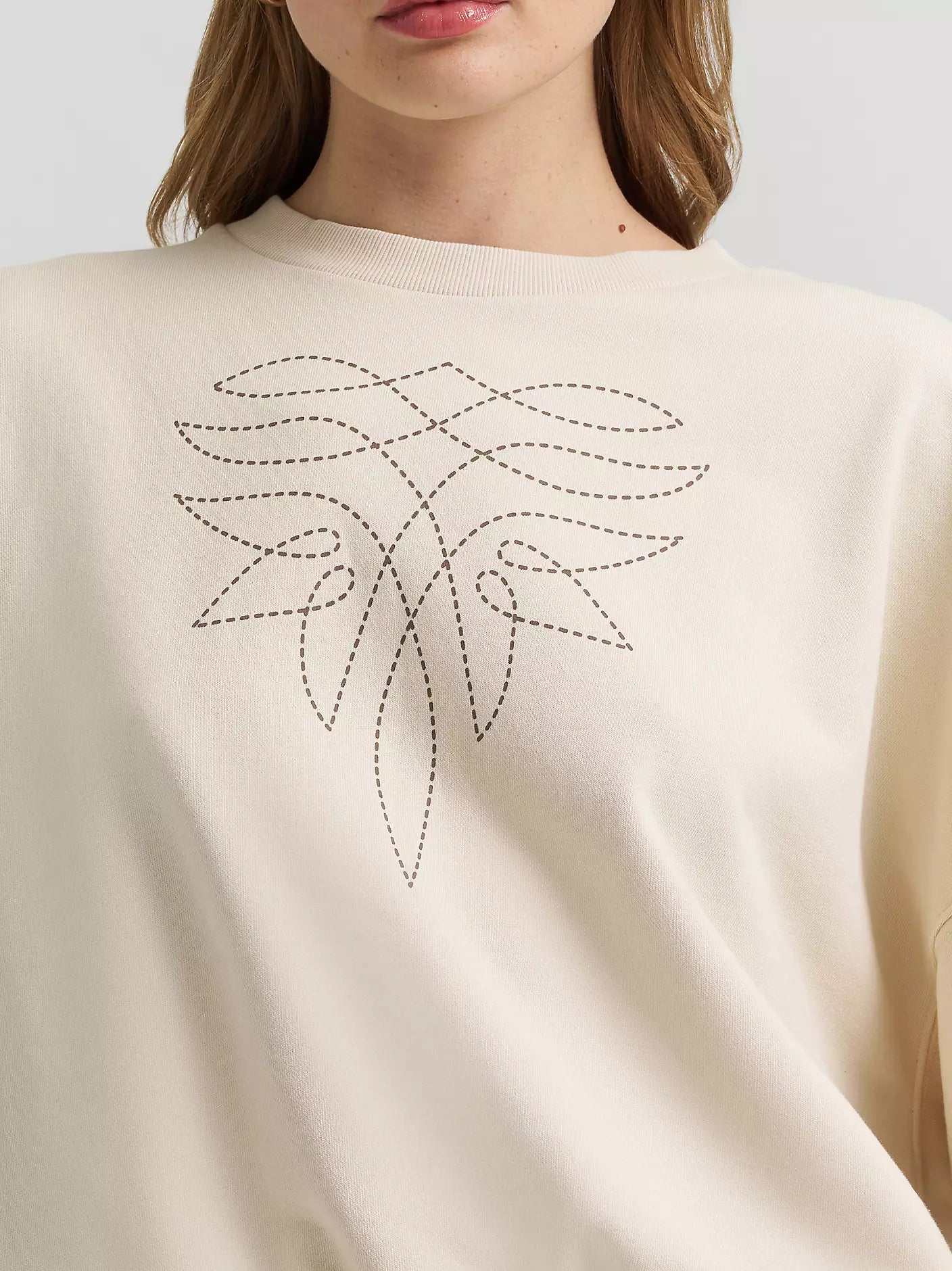 Lainey Wilson x Wrangler Cowboy Sweatshirt