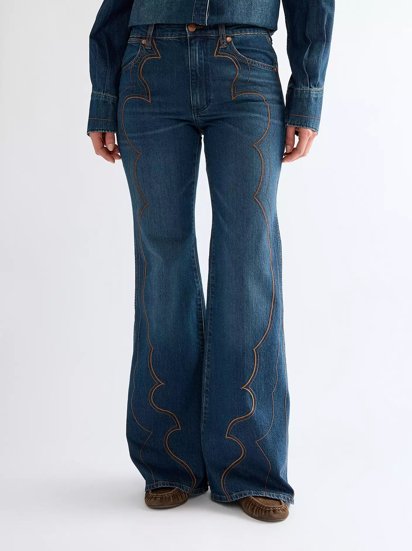70s Western Flare Jean