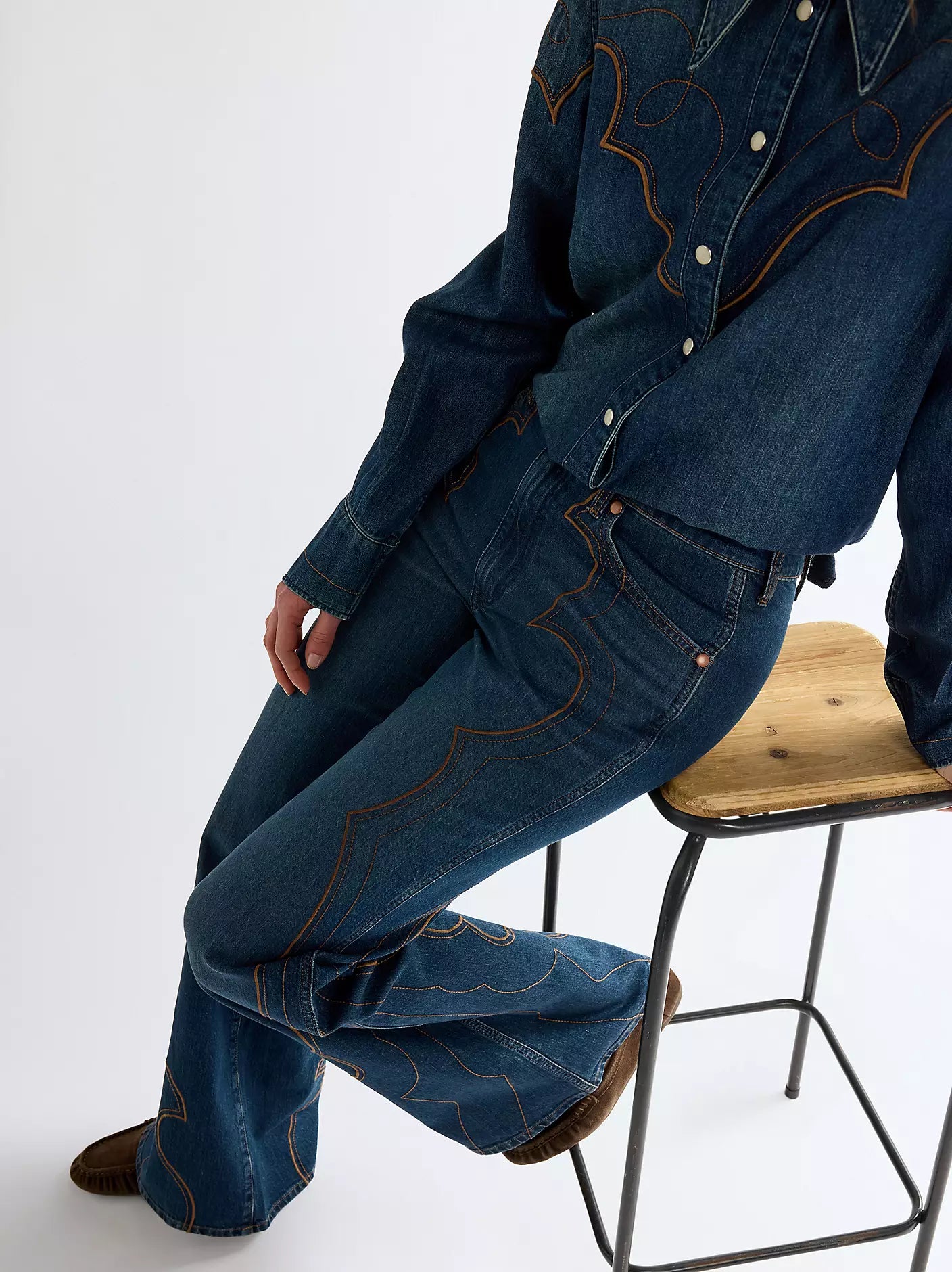70s Western Flare Jean