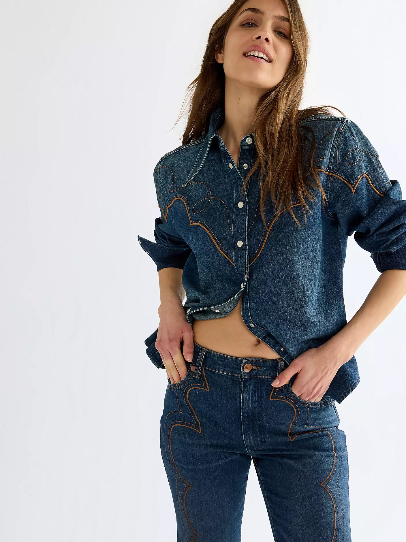 Regular Western Yoke Shirt