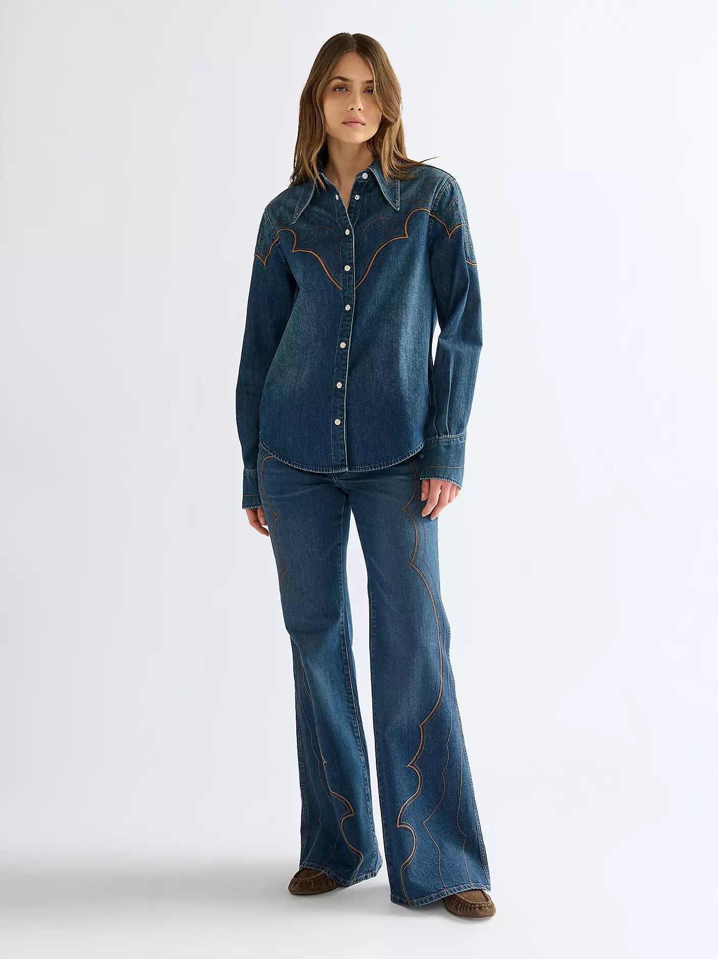 Regular Western Yoke Shirt