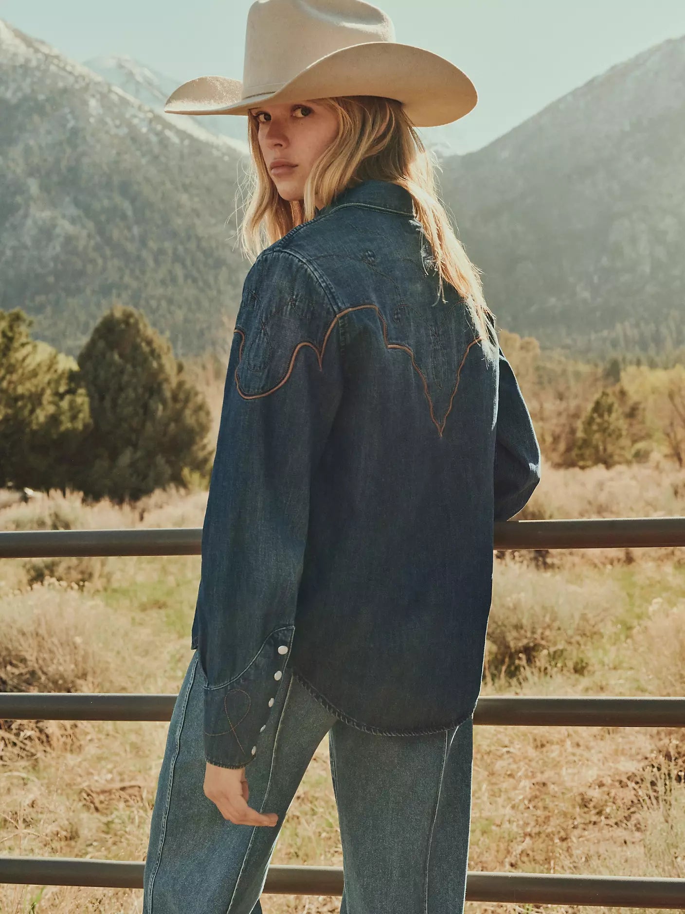 Regular Western Yoke Shirt