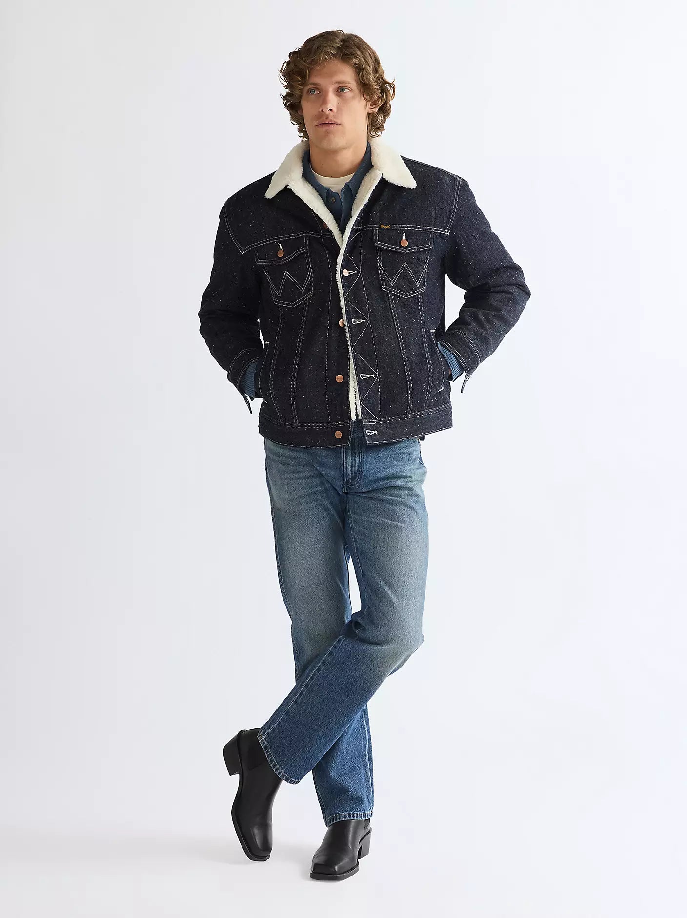 Relaxed Sherpa Anti Fit Jacket