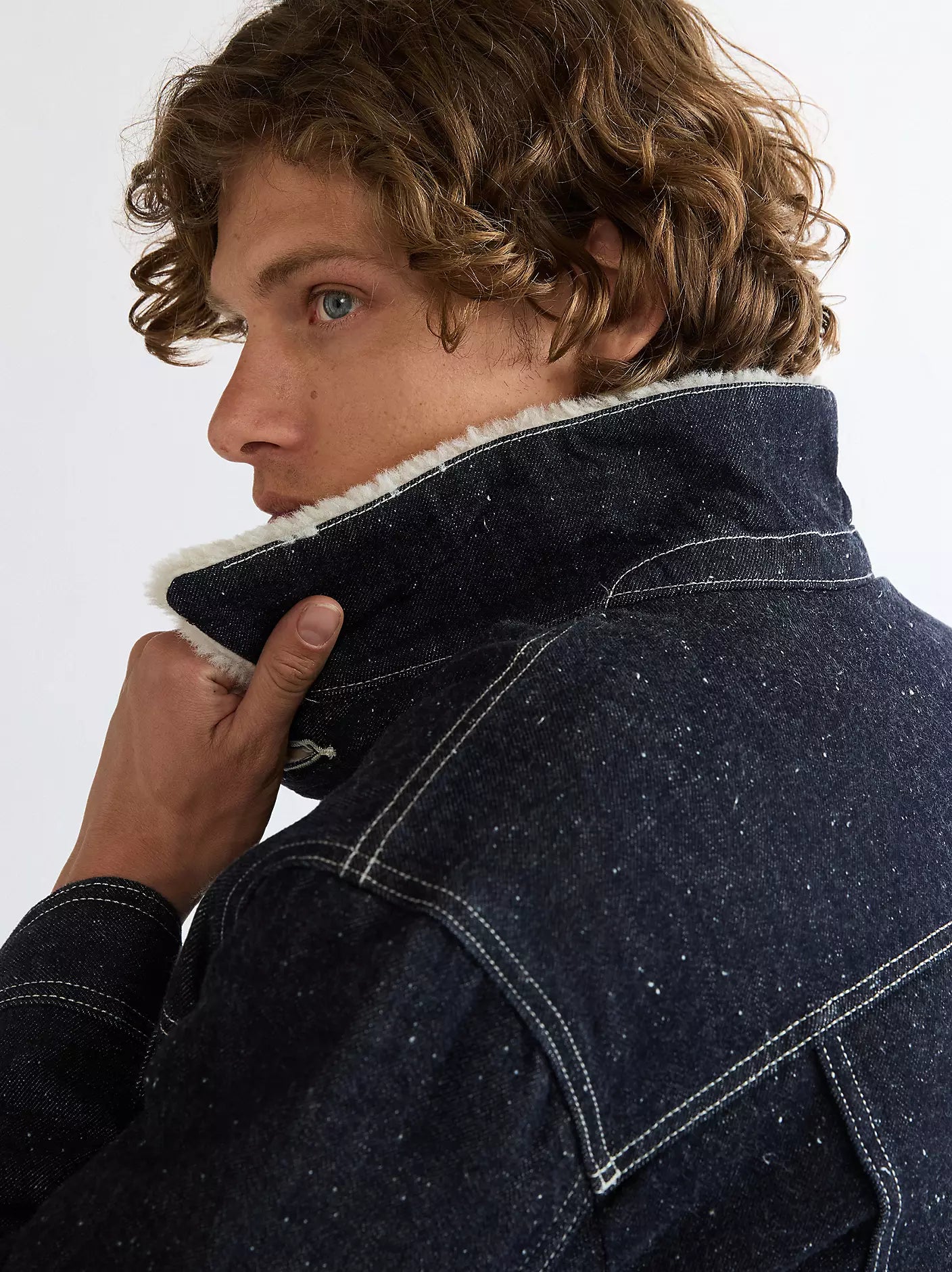 Relaxed Sherpa Anti Fit Jacket