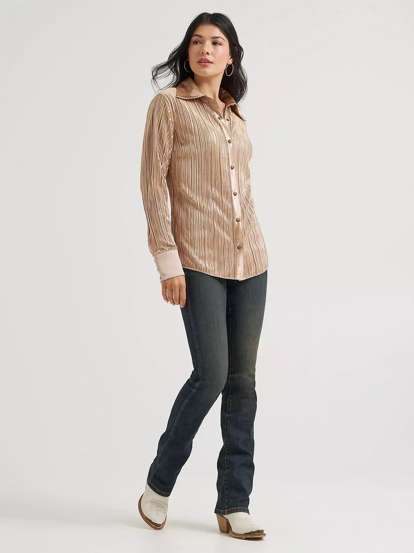 Lainey Wilson x Wrangler Lainey Snap Shirt
