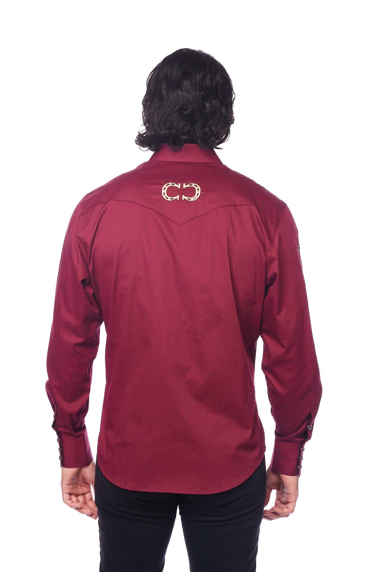 Western Rodeo Burgundy Team Shirt