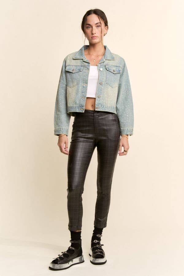Diamond Dust Denim Jacket