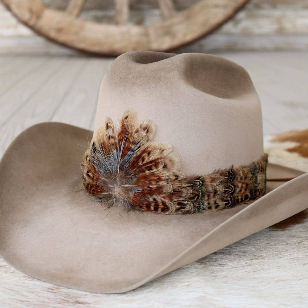 Moab Western Feather Hat Band