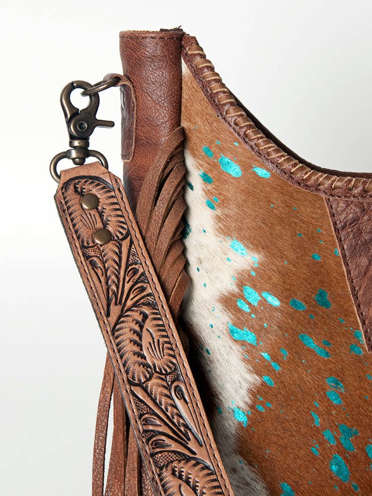 Turquoise Trail Fringe Bag