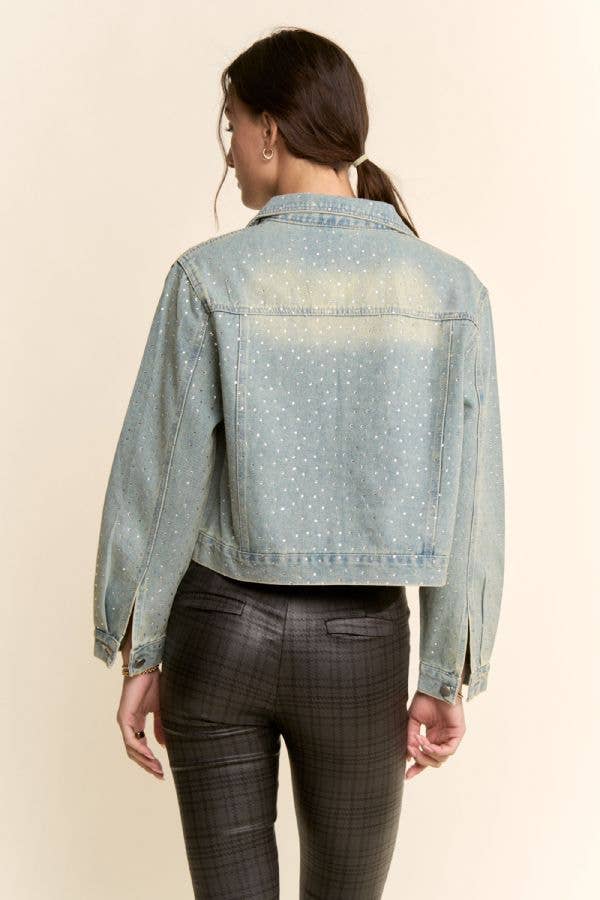 Diamond Dust Denim Jacket