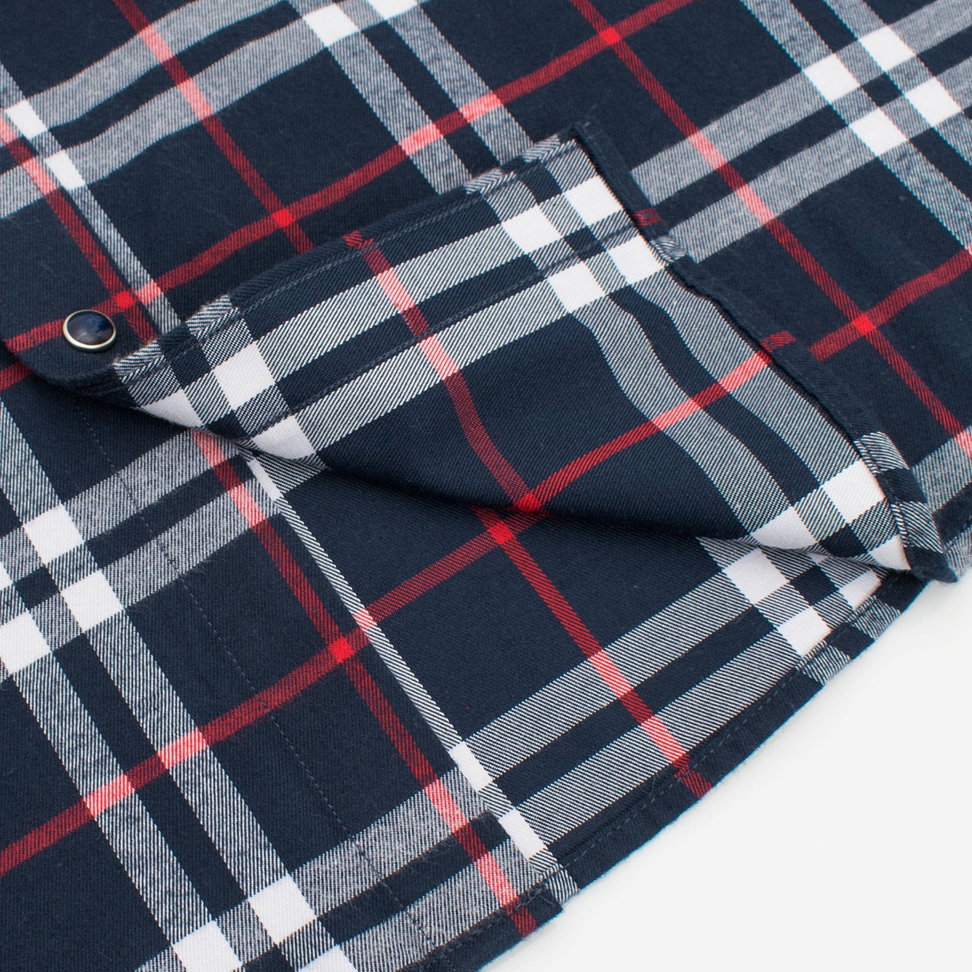 Midnight Trail Flannel Western Shirt