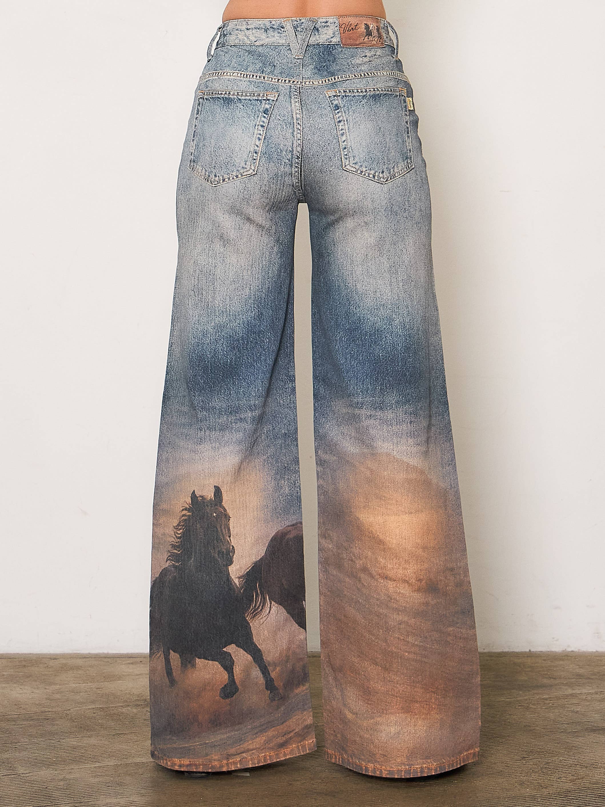 Born to Roam Wide Leg Jeans