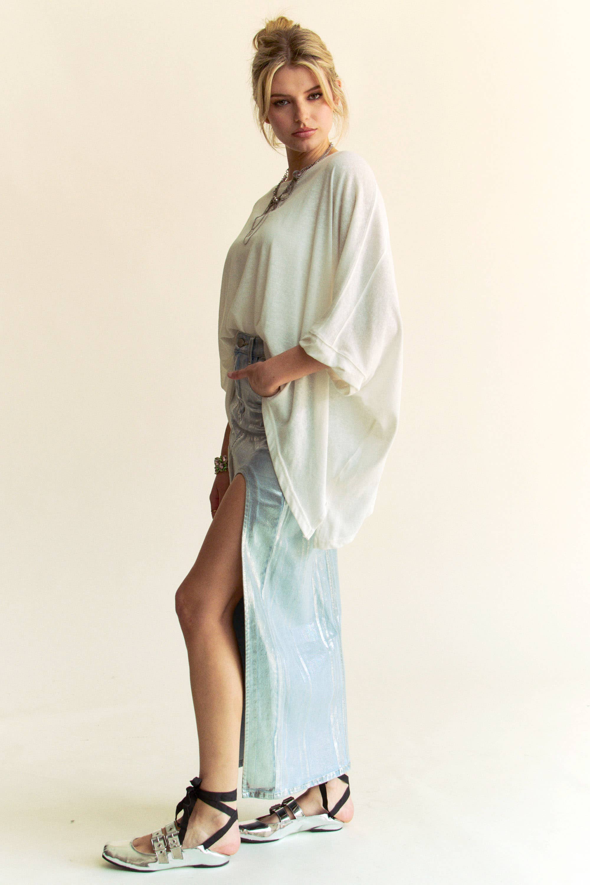 Moonlight Mirage Maxi Skirt