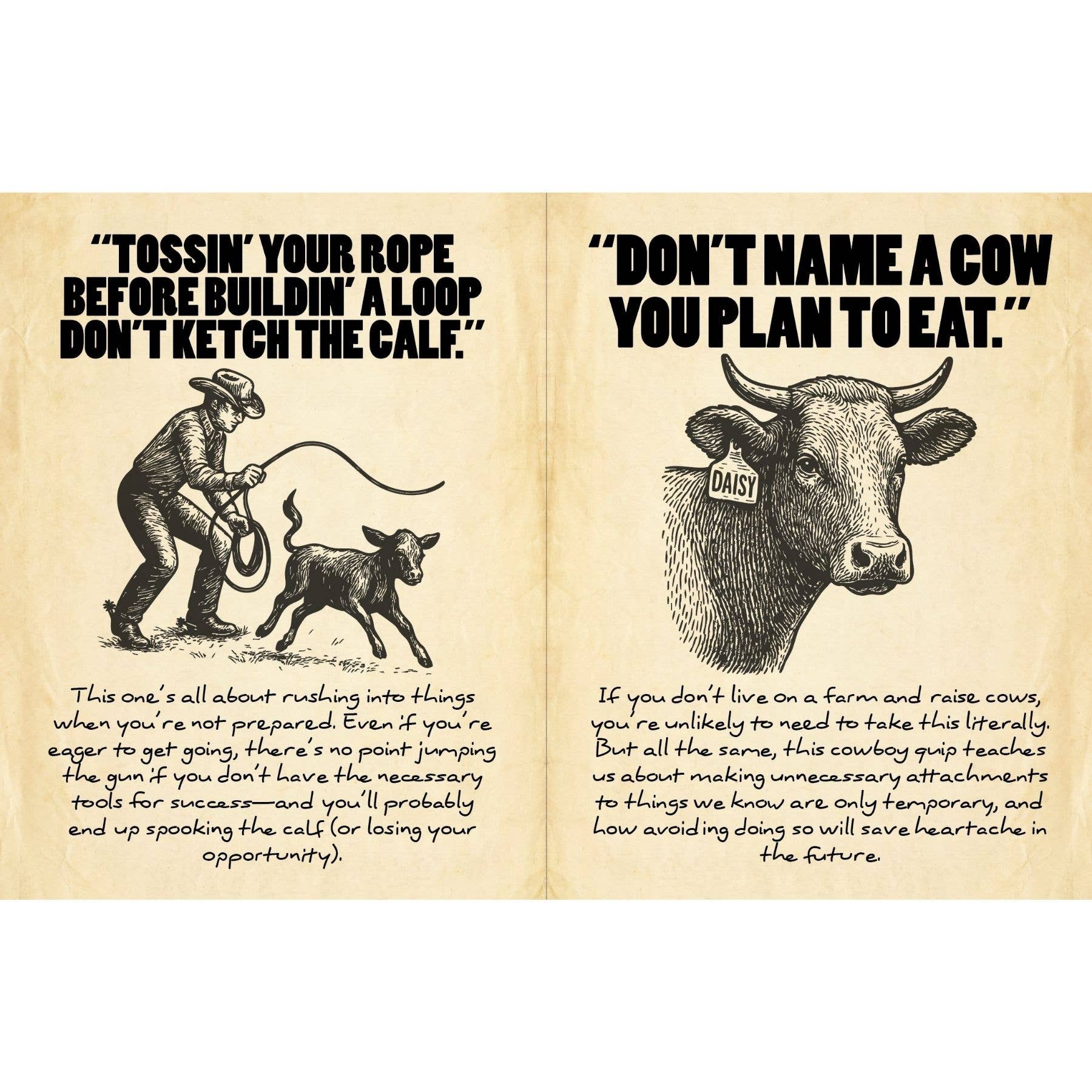 Cowboy Wisdom Book