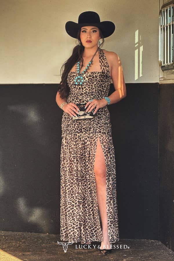 Leopard Maxi Dress