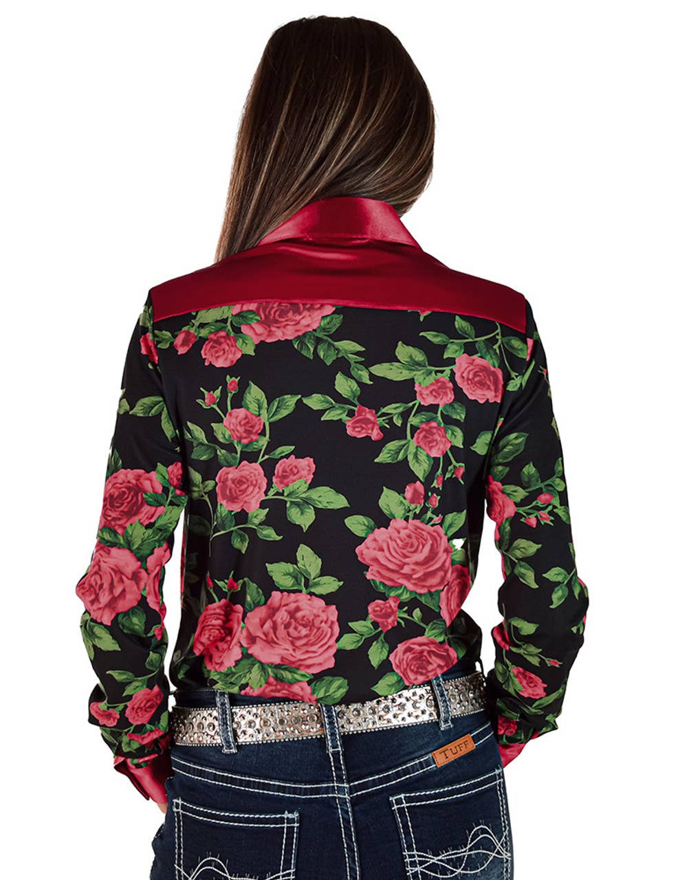 Rose Pullover Button Up