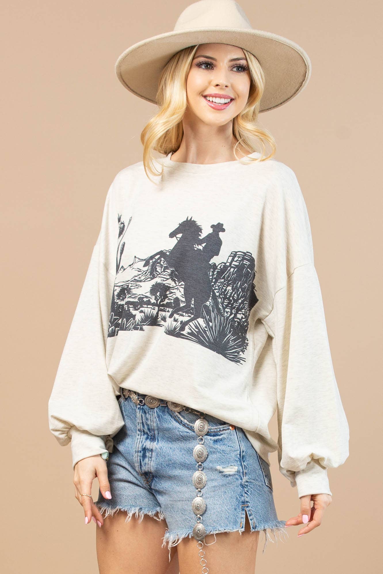 Wyoming Graphic Top