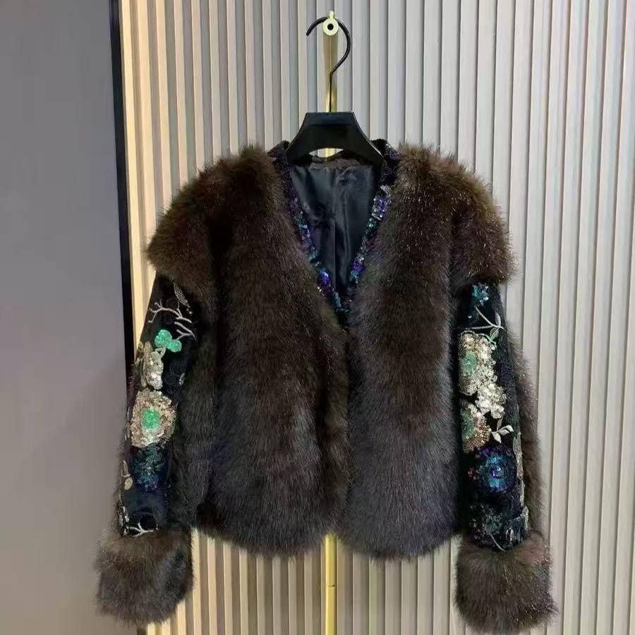 Faux Fur Coat
