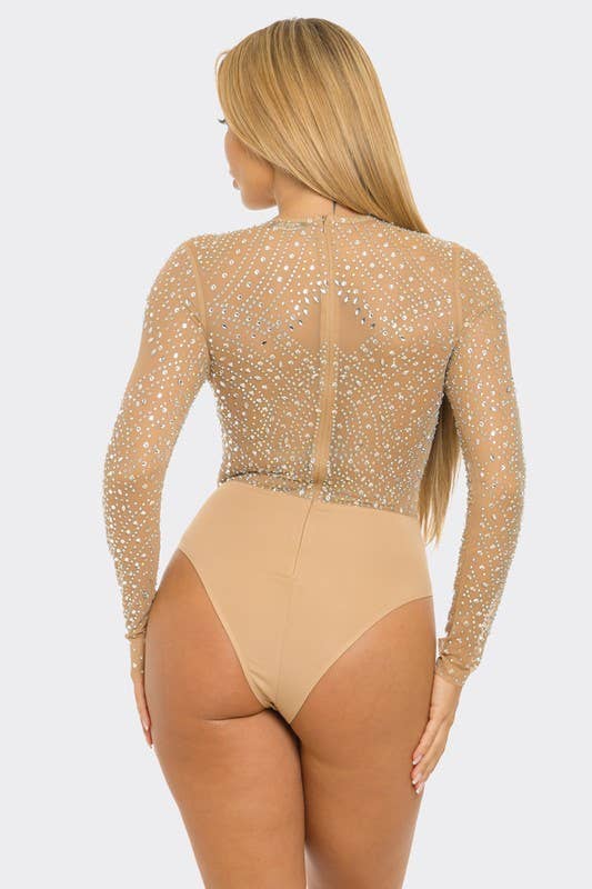 Rhinestone Bodysuit