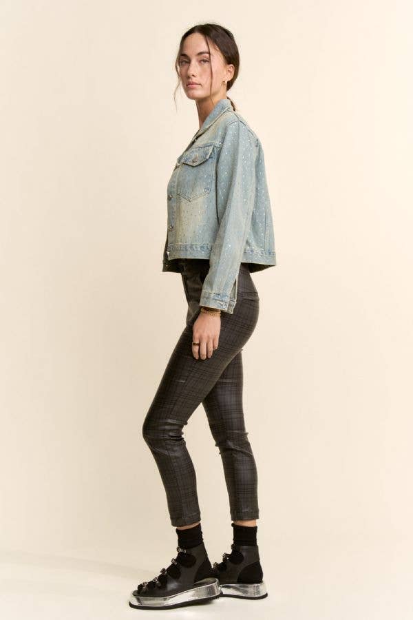Diamond Dust Denim Jacket