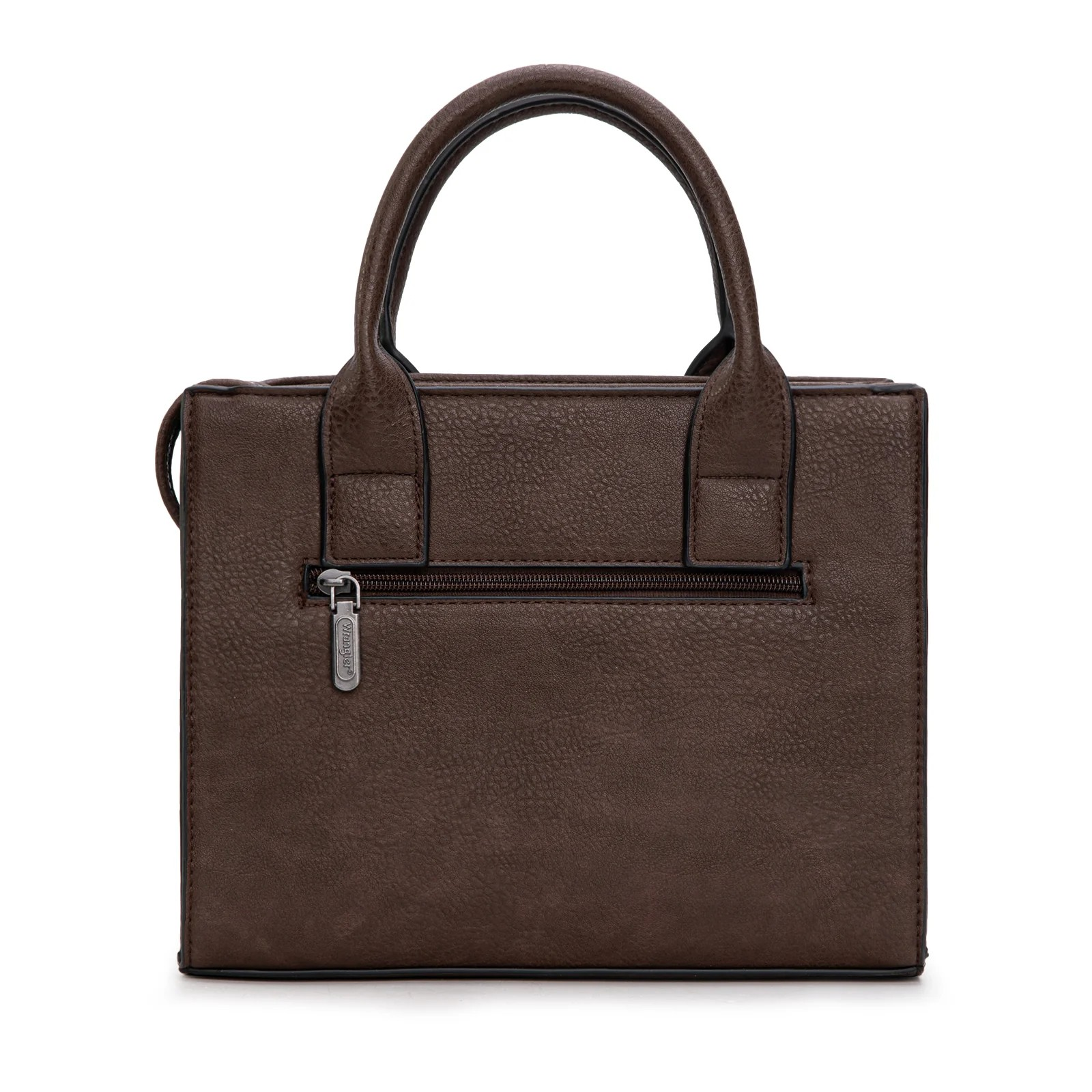 Aztec Pattern Tote - Coffee