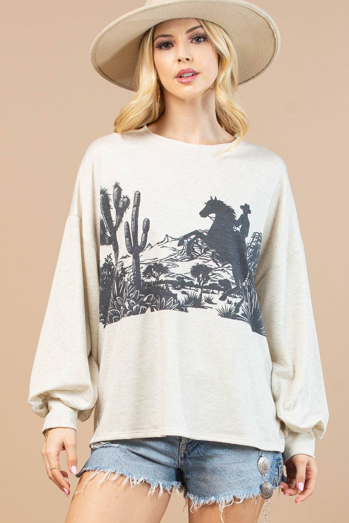 Wyoming Graphic Top