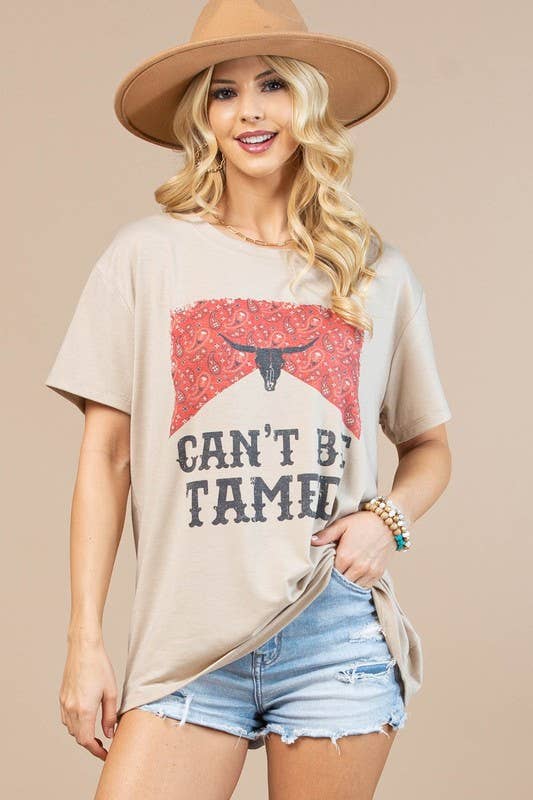 Can't Be Tamed Tee