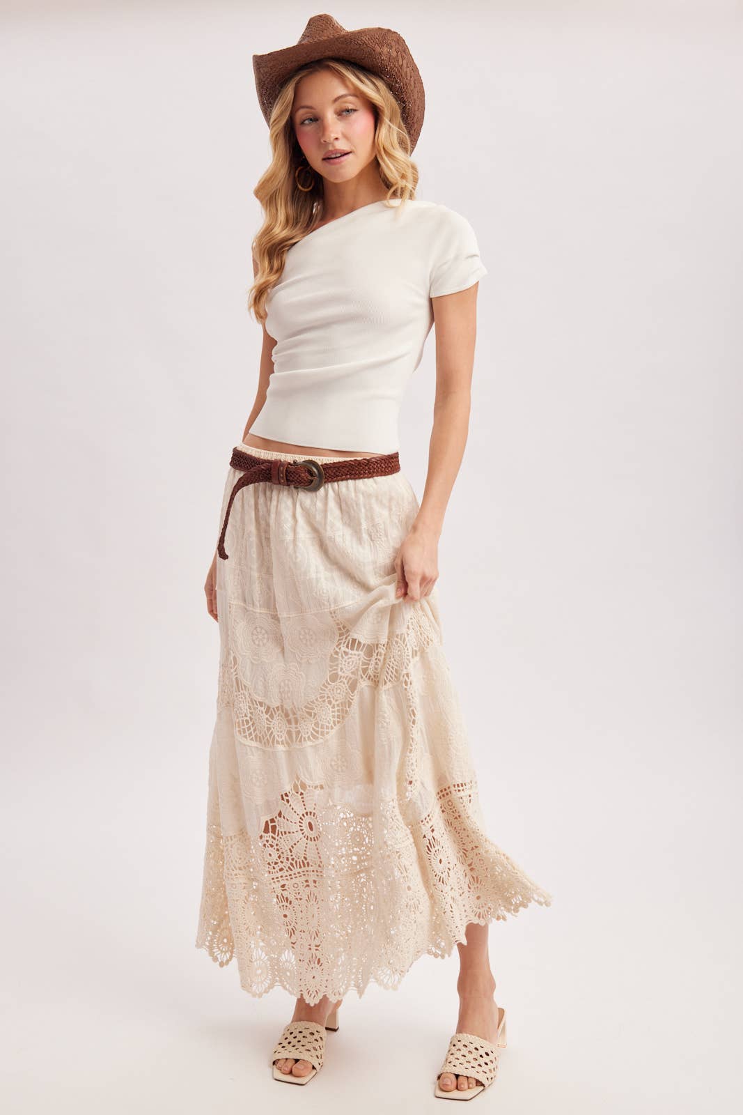 Lace & Grace Maxi Skirt