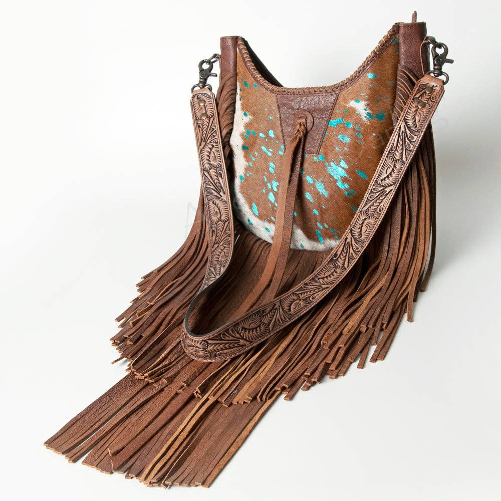 Turquoise Trail Fringe Bag