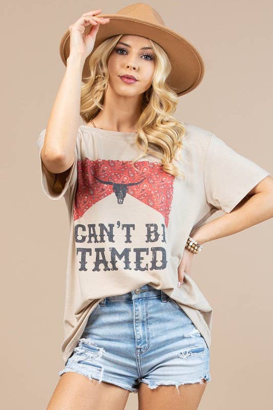 Can't Be Tamed Tee