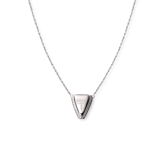 Kendall Snip Toe Necklace - Silver