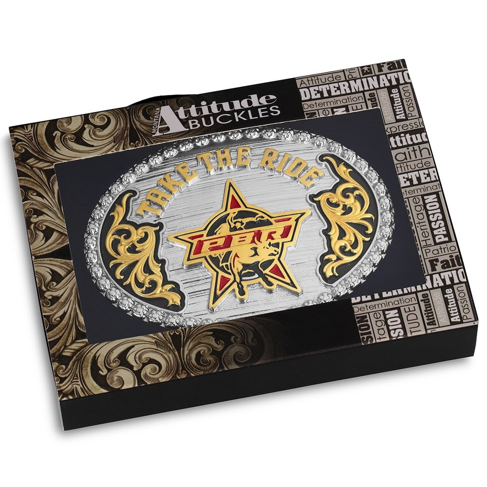 Take The Ride PBR Buckle