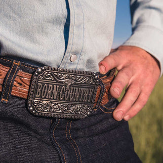 Born Country Buckle