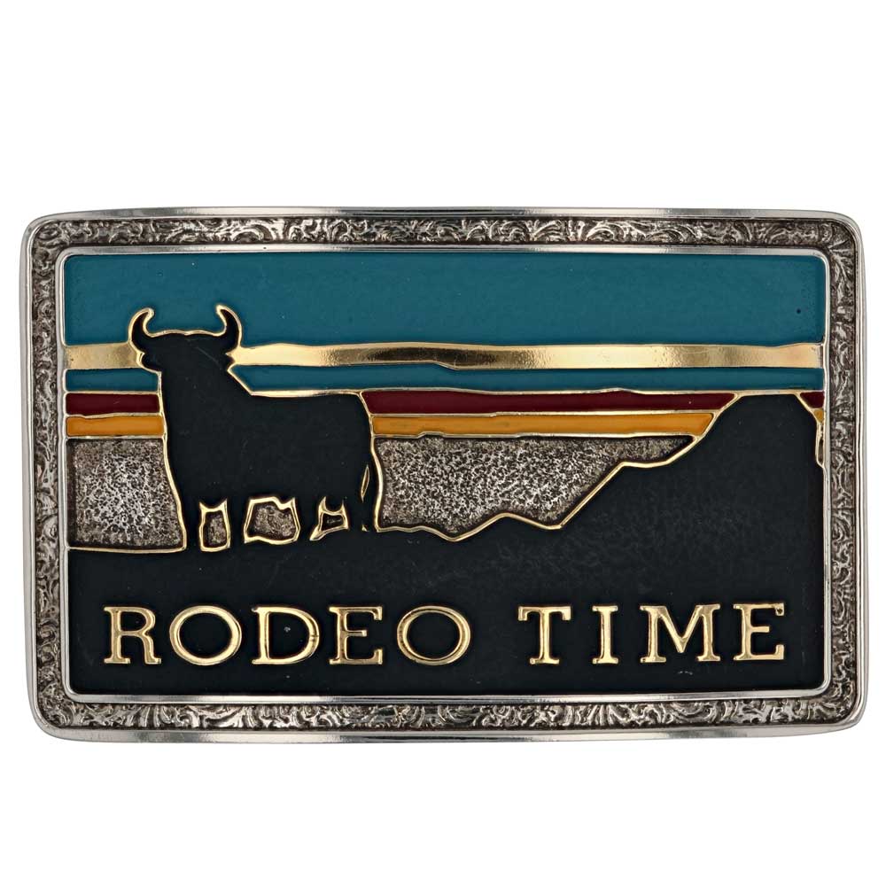 Rodeo Time Southwestern Attitude Buckle