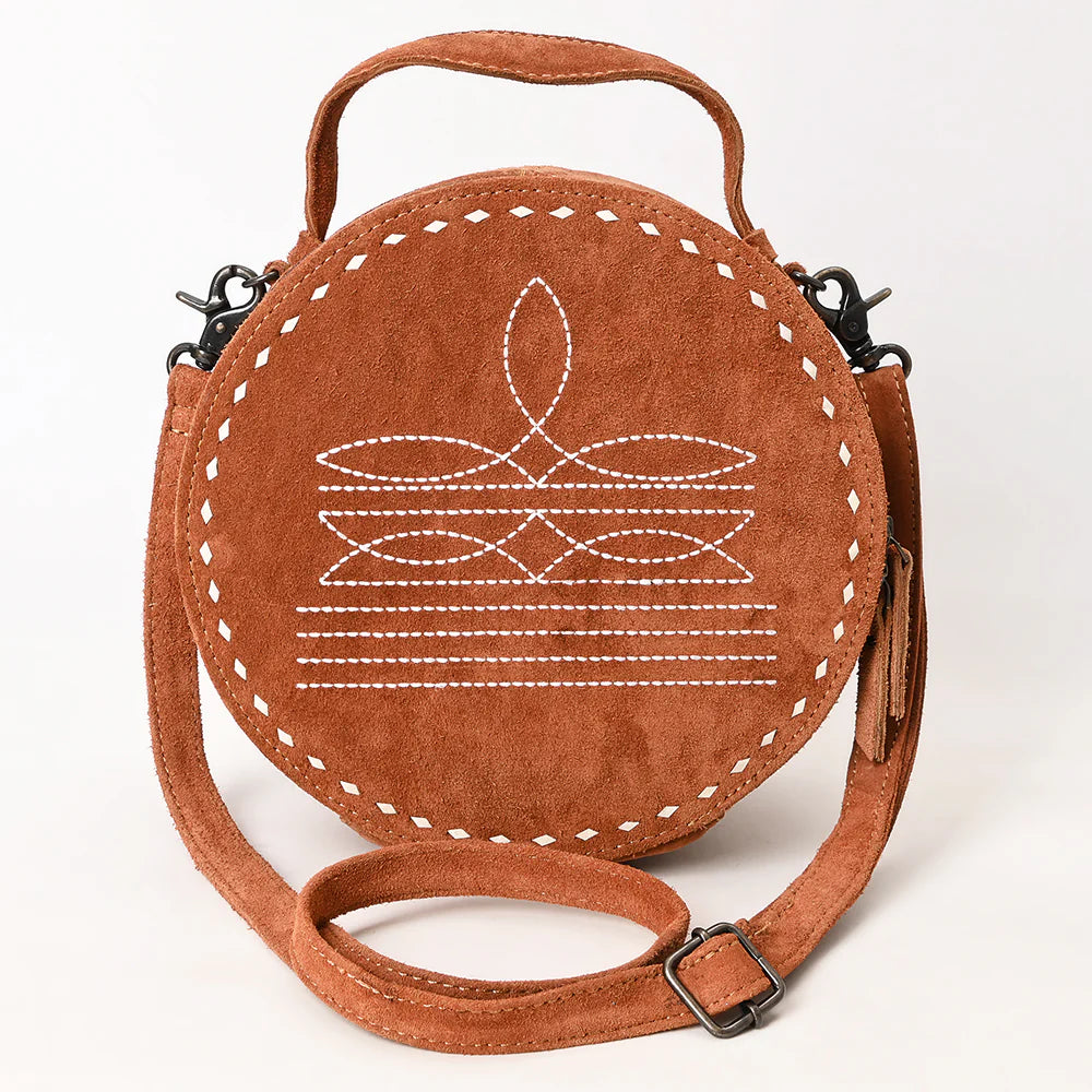 Boot Stitch Canteen Bag - Tan