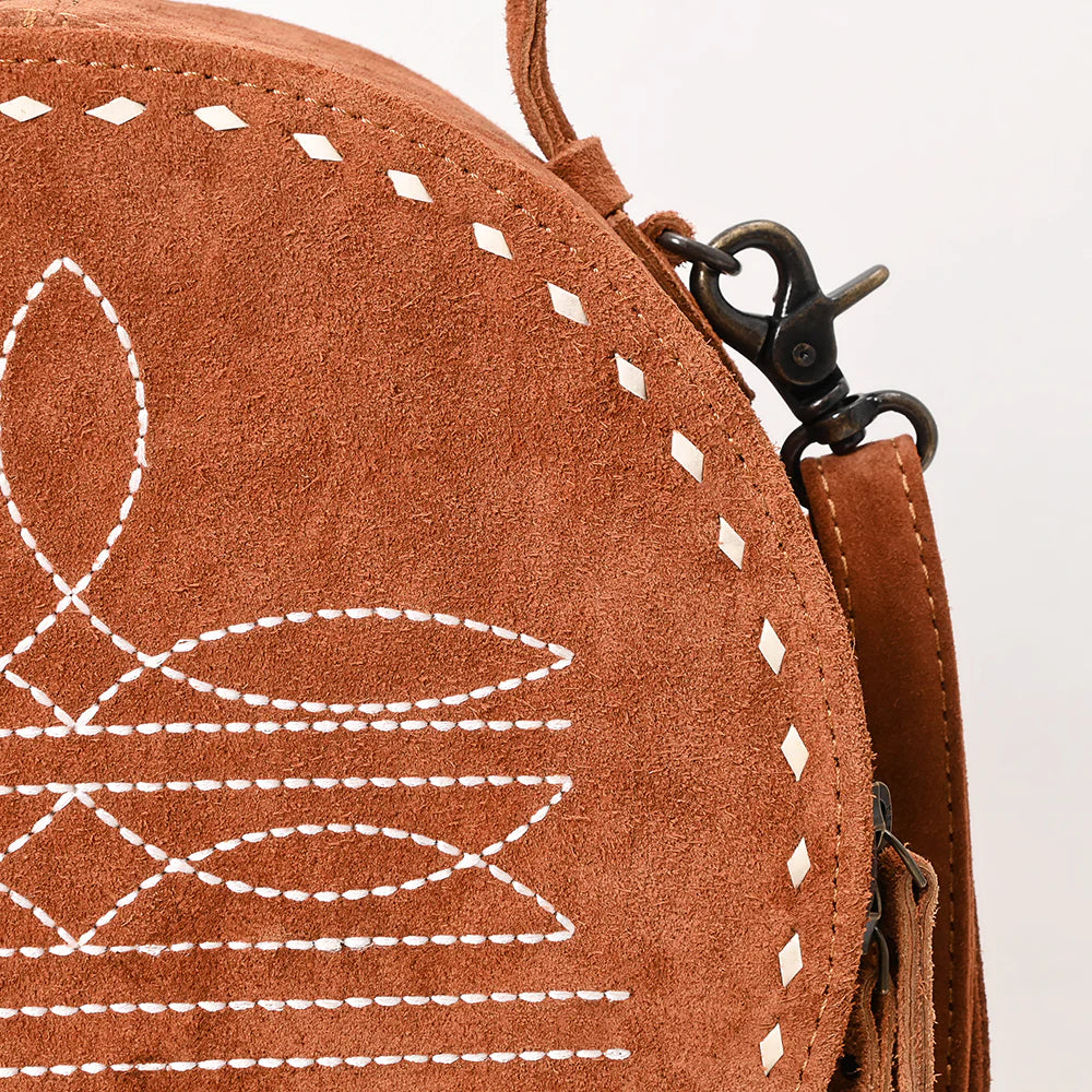 Boot Stitch Canteen Bag - Tan