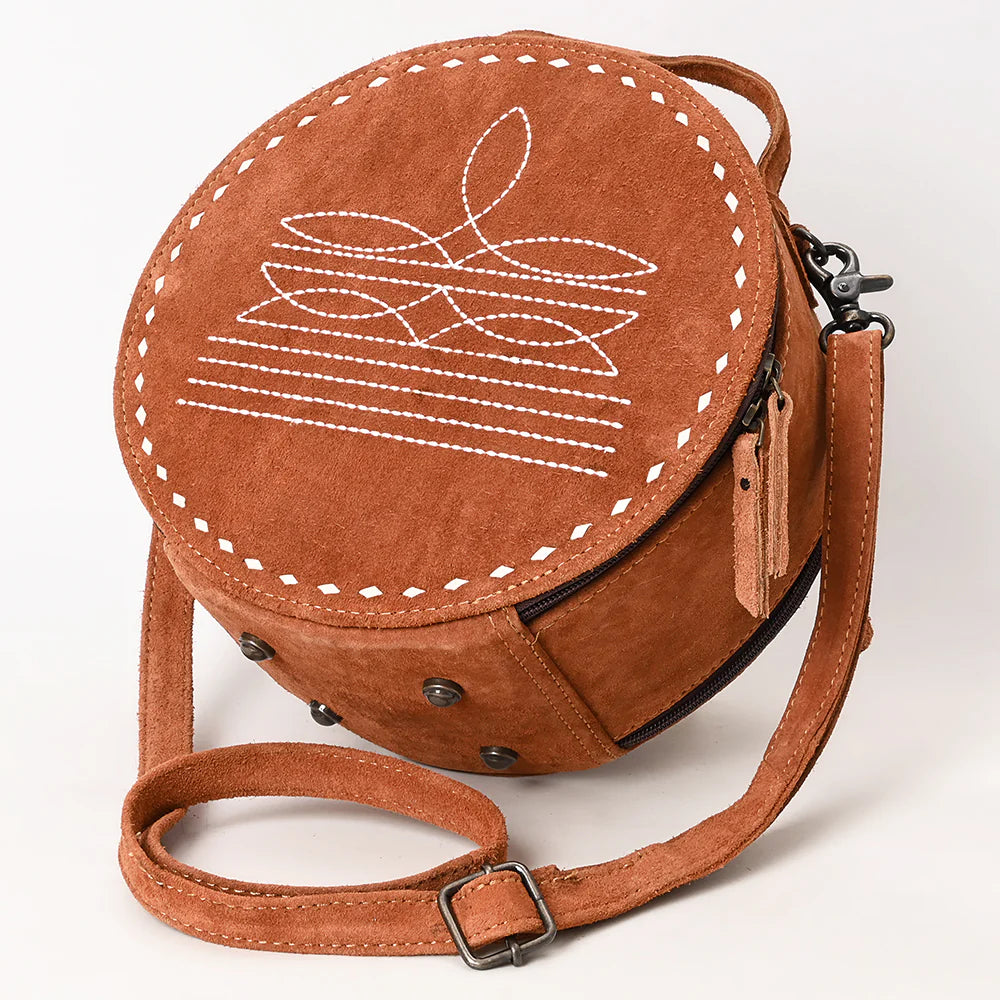 Boot Stitch Canteen Bag - Tan