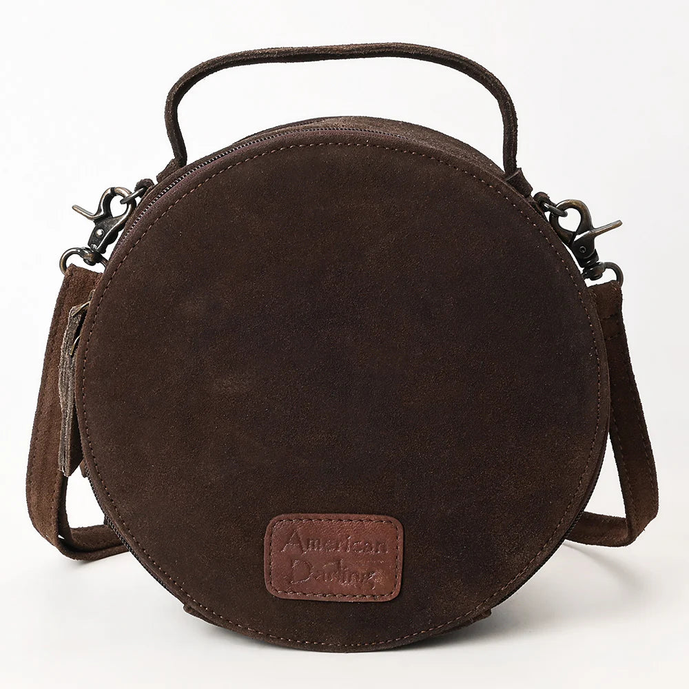 Boot Stitch Canteen Bag - Dark Brown