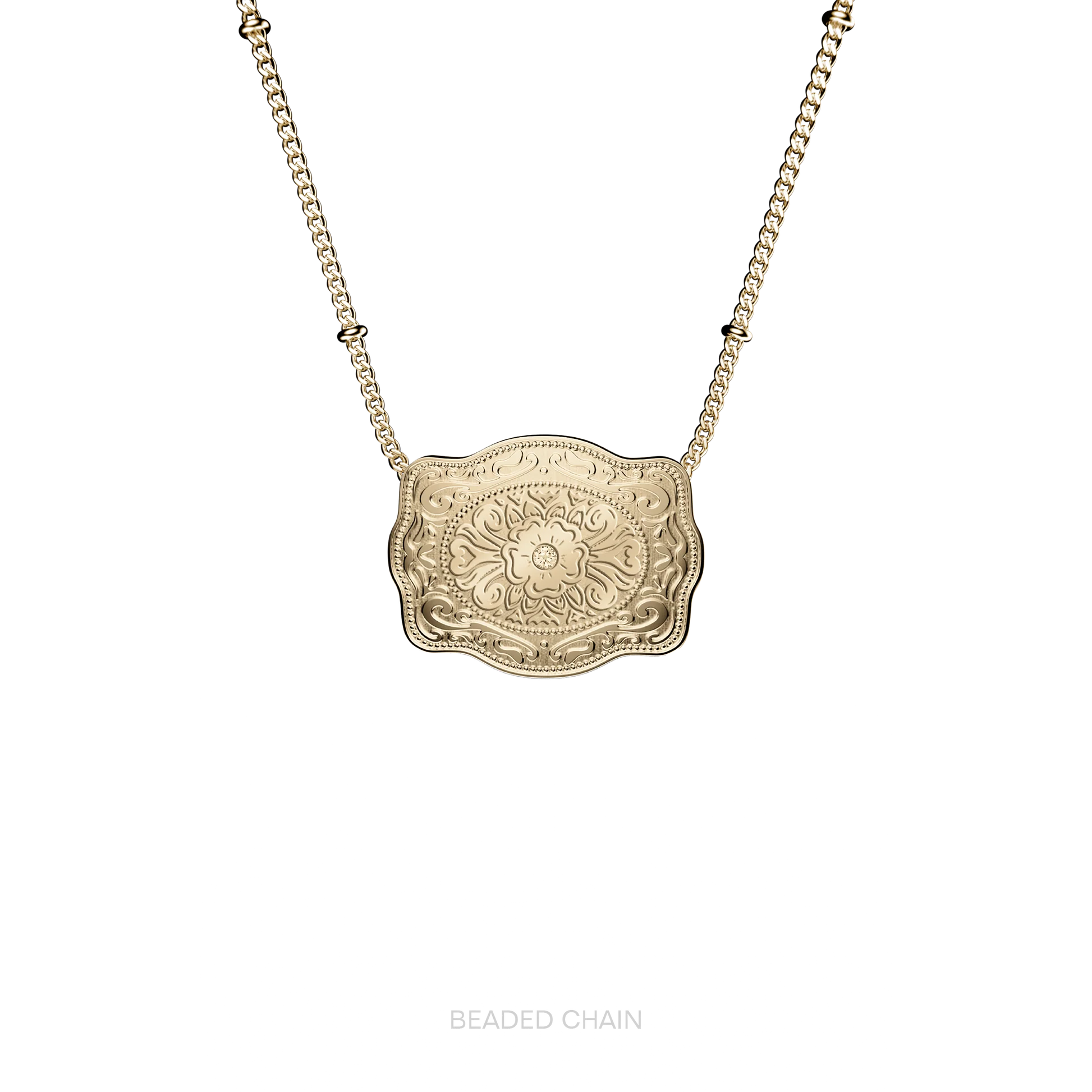 Amelia Rose Necklace Gold