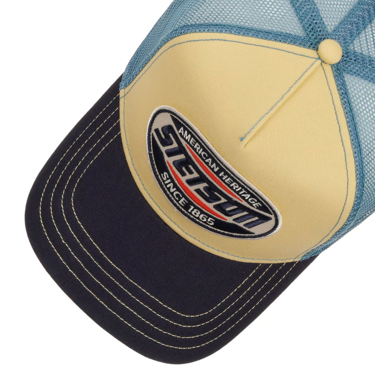 American Heritage Logo Trucker Cap - Stetson