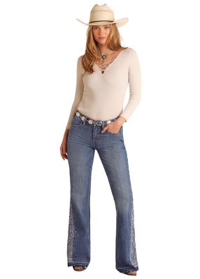 Embroidered Jeans