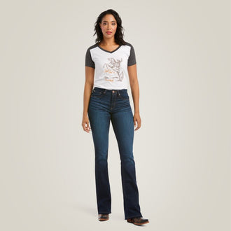 Ariat R.E.A.L. High Rise Ballary Boot Cut Jean